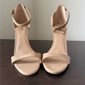 Chic Beige Women's Heels